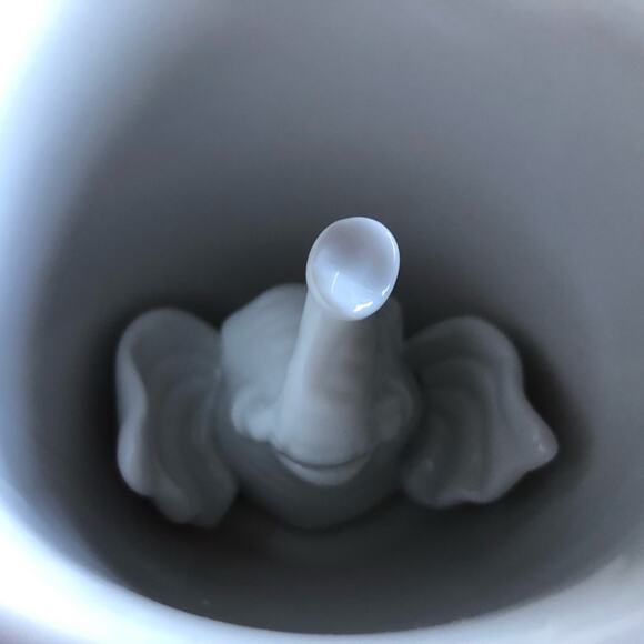 Creature Cups Set Of Two Red Coffee Tea Mugs 3D Monkey 3D Elephant - Picture 7 of 8